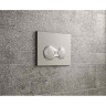 Комплект подвесной безободковый унитаз VITRA INTEGRA ROUND, система инсталляции VITRA V12, кнопка SIRIUS глянцевый хром, тонкое сиденье микролифт 9856B003-7205